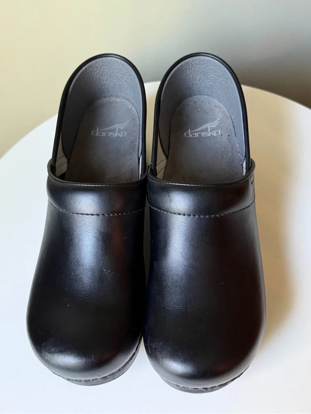 Dansko Black Professional Clogs Slip On Nursing Work Shoes Size 42 EU 11.5-12